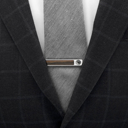 Game of Thrones Targaryen Inlaid Wood Tie Clip by Cufflinks.com