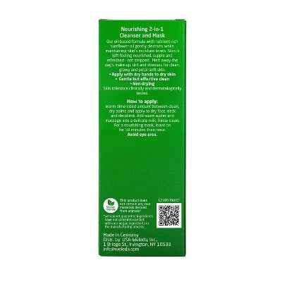 Weleda Skin Food 2-In-1 Cleanser &amp; Mask 2.5 fl oz - New