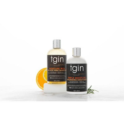 TGIN Triple Moisture Rich Replenishing Conditioner 13 fl oz - Imperfect Container by This is Beauty US