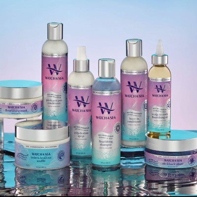 Watch &amp; Sea This Hold Maximum &amp; Shimmery Slickback Glaze Hair Gel 8oz - New by This is Beauty US