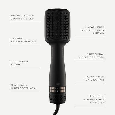 Kristin Ess Blow Dry Hair Brush 1500 Watts - Imperfect Box by This is Beauty US