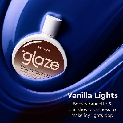 Glaze SuperGloss Color Conditioning Hair Gloss &amp; Toner Vanilla Lights for Highlighted Hair 6.4 fl oz - New by This is Beauty US