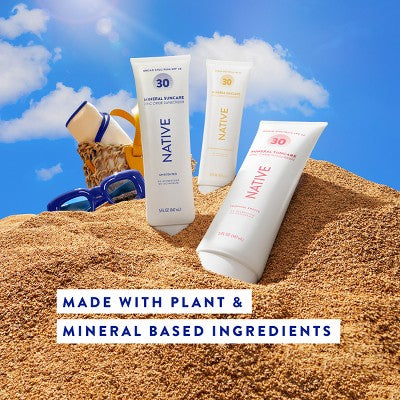 Native Mineral Sunscreen Coconut &amp; Pineapple SPF 30 5 fl oz - Imperfect Container
