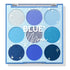 ColourPop 9-Pan Eyeshadow Palette Blue Moon 0.3oz - Missing Box by This is Beauty US