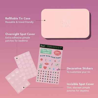 Rael Beauty Miracle Patch Glow and Go Kit 38ct - New