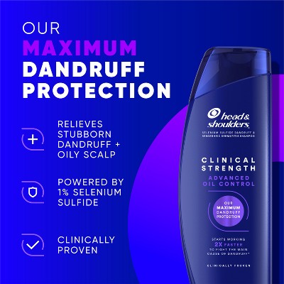 Head &amp; Shoulders Clinical Strength Anti-Dandruff Citrus 13.5 fl oz - Imperfect Container by This is Beauty US