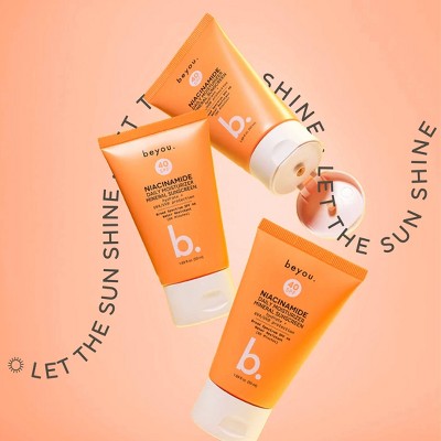 Beyou. Hydrating Niacinamide Daily Moisturizer Mineral Face Sunscreen SPF 40 1.69 fl oz - New by This is Beauty US