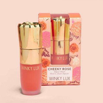 Winky Lux Cheeky Rose Liquid Blush Darling 0.21oz - New by This is Beauty US
