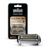 Braun Electric Shaver Replacement Head Silver - New by This is Beauty US