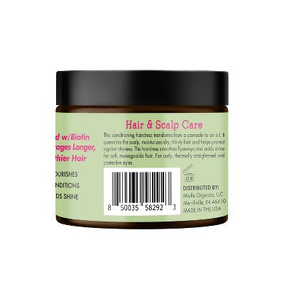 Mielle Organics Rosemary Mint Hair Pomade to Oil Hair &amp; Scalp Quencher 5oz - Imperfect Container by This is Beauty US