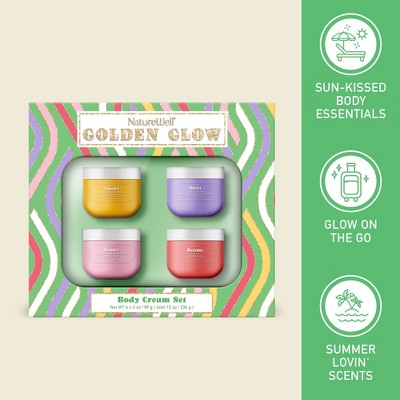 NatureWell Bath and Body Gift Sets Golden Glow 4ct - Missing Box by This is Beauty US