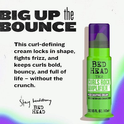 TIGI Bed Head Curls Rock Amplifier Mega Shaping Cream 3.82 fl oz - New by This is Beauty US