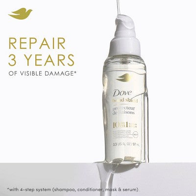 Dove Beauty Bond Shield Leave-In Silk Hair Serum 3.3oz - New by This is Beauty US