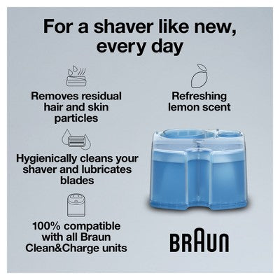Braun Clean &amp; Renew Refill Cartridges for Clean &amp; Charge Systems CCR 3pk - Imperfect Box by This is Beauty US