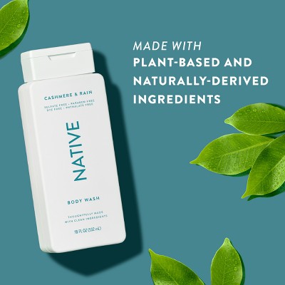 Native Body Wash Cashmere &amp; Rain Sulfate Free 18 fl oz - Imperfect Container by This is Beauty US