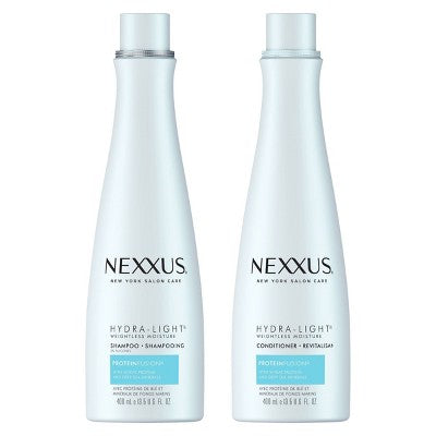 Nexxus Hydralight Shampoo and Conditioner 13.5 fl oz, 2 ct - Missing Box by This is Beauty US
