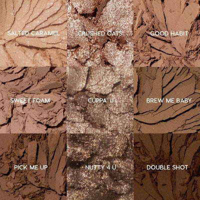 ColourPop 9-Pan Eyeshadow Makeup Palette Deja Brew 0.3oz - Missing Box by This is Beauty US