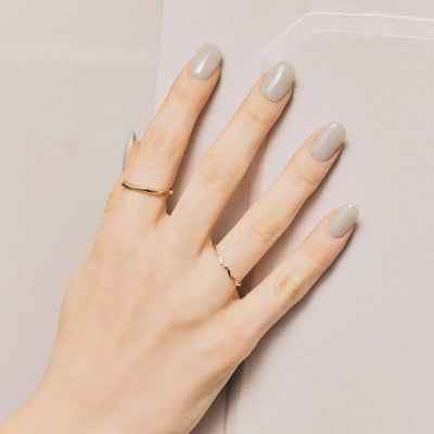 Ohora Gel Nail Basic Line Cream Paper 30ct - New