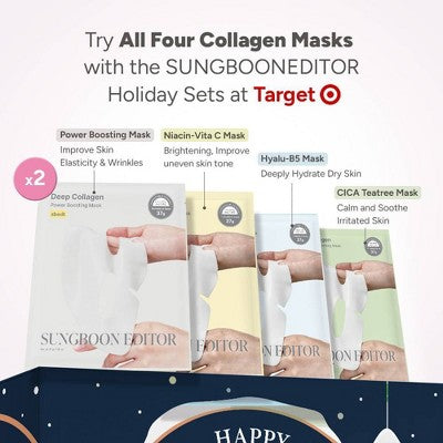 SUNGBOON EDITOR Deep Collagen Overnight Mask Gift Set 5ct - Missing Box by This is Beauty US