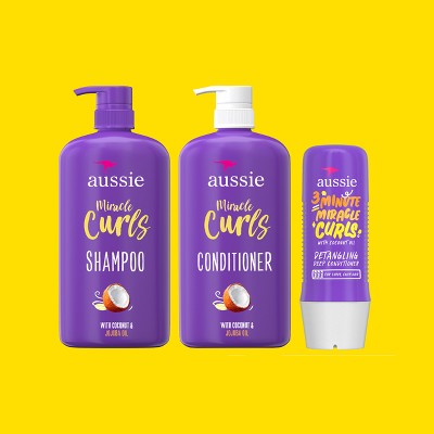 Aussie 3 Minutes Miracle Curls Detangling Deep Conditioner 8 fl oz - New by This is Beauty US