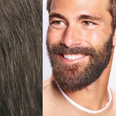 Just For Men Mustache &amp; Beard Coloring for Gray Hair with Brush Included Medium Dark Brown M40 - New by This is Beauty US