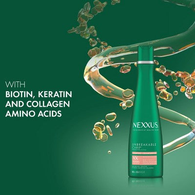Nexxus Unbreakable Care Biotin Shampoo with Keratin 13.5 fl oz - Imperfect Container by This is Beauty US