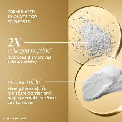 Olay Regenerist Collagen Peptide 24 MAX Face Moisturizer  1.7 fl oz - Imperfect Box