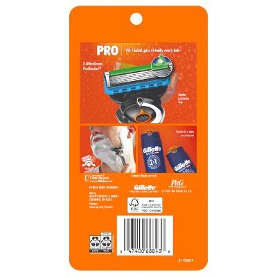 Gillette ProGlide Razor for Men Handle + 4 Blade Refills - Imperfect Box by This is Beauty US