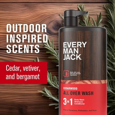 Every Man Jack Cedarwood Hydrating Men&