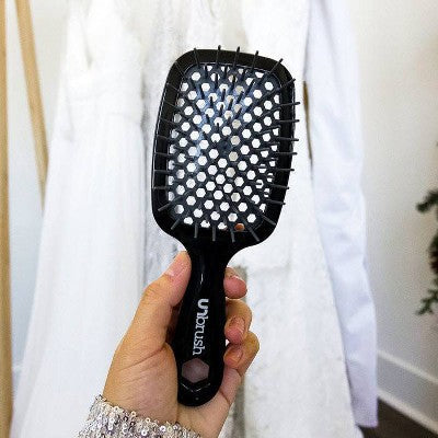 UNbrush Detangler Hair Brush Midnight - Imperfect Box by This is Beauty US