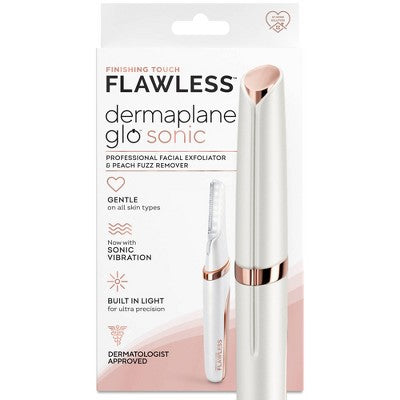 Flawless Dermaplane Glo Sonic Facial Exfoliator - Imperfect Box by This is Beauty US