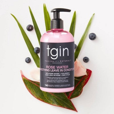 TGIN Rose Water Smoothing Leave In Conditioner 13 fl oz - Small Amount Missing by This is Beauty US