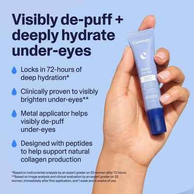 Curology Hydro+ Gel Eye Cream 0.5 fl oz - New