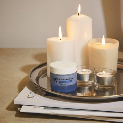 No7 Lift &amp; Luminate Triple Action 3-Piece Skincare System 3ct - Imperfect Box