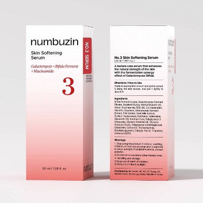 numbuzin No.3 Skin Softening Serum 1.69 fl oz - Imperfect Box by This is Beauty US