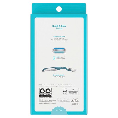 Venus Smooth Value Pack Razor Handle + 6 Blade Refills - Imperfect Box by This is Beauty US