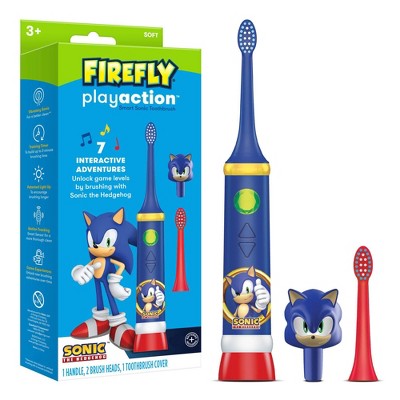 Firefly Play Action Electric Toothbrush Sonic the Hedgehog - Imperfect Box by This is Beauty US