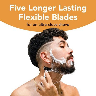 BiC Men &amp; Flex 5 Blades Sensitive Disposable Razors 2ct - New by This is Beauty US