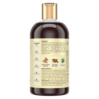 SheaMoisture Jamaican Black Castor Oil Strengthen &amp; Restore Shampoo 13 fl oz - Imperfect Container