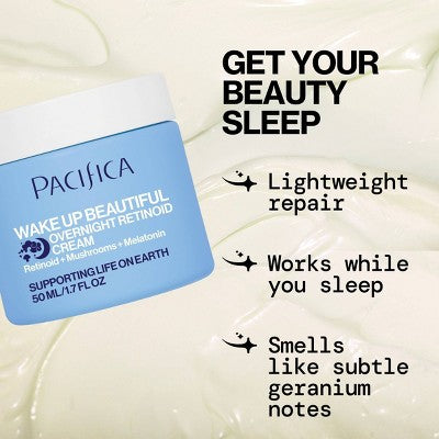 Pacifica Wake Up Beautiful Overnight Retinol Cream 1.7 fl oz - Imperfect Box by This is Beauty US
