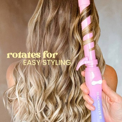 BEACHWAVER Co. Curling Wand Pink Sunset 1" - Imperfect Box by This is Beauty US