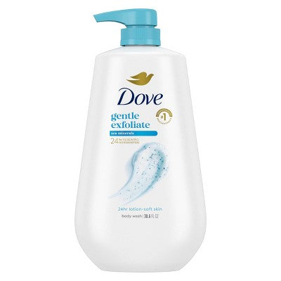 Dove Beauty Gentle Exfoliating Body Wash Pump 30.6 fl oz - Imperfect Container by This is Beauty US
