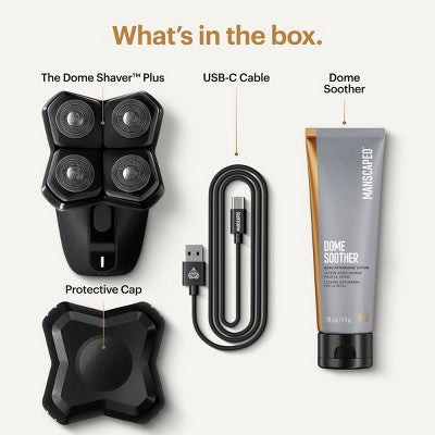 Manscaped Dome Shaver Plus Essentials Kit - Imperfect Box by This is Beauty US