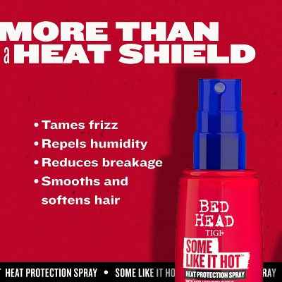 TIGI Bed Head Some Like It Hot Heat Protection Spray for Heat Styling 3.38 fl oz - New