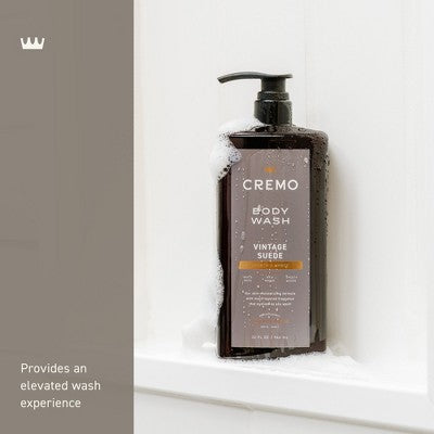 Cremo Vintage Suede Body Wash 32 fl oz - Imperfect Container by This is Beauty US