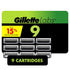 Gillette Razor Blade Refills Compatible with Exfoliating Bar and Heated Razor 9ct - New by This is Beauty US