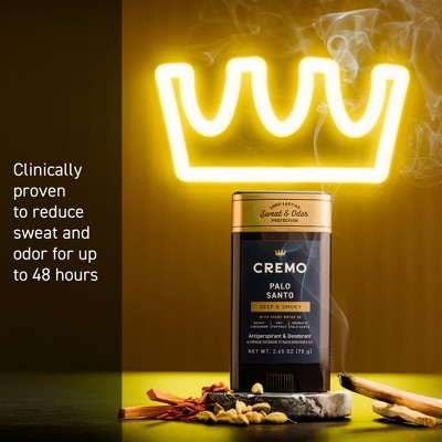 Cremo Solid Antiperspirant Palo Santo 2.65oz - New by This is Beauty US