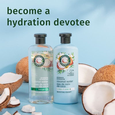 Herbal Essences Classic Hydrate Coconut Water &amp; Jasmine Moisturizing Shampoo and Conditioner Set 27 fl oz - New by This is Beauty US