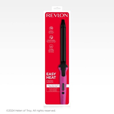 Revlon Easy Heat Precision Hair Curling Iron 1" - Imperfect Box by This is Beauty US