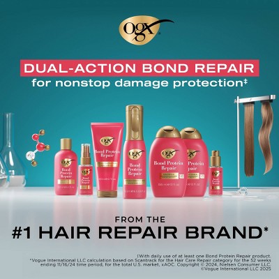 OGX Repair &amp; Protect Bond Protein Repair 450F Heat Protectant Spray 6.5 fl. oz - Imperfect Container by This is Beauty US